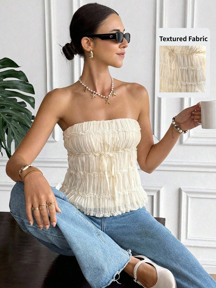 Top SHEIN, bej