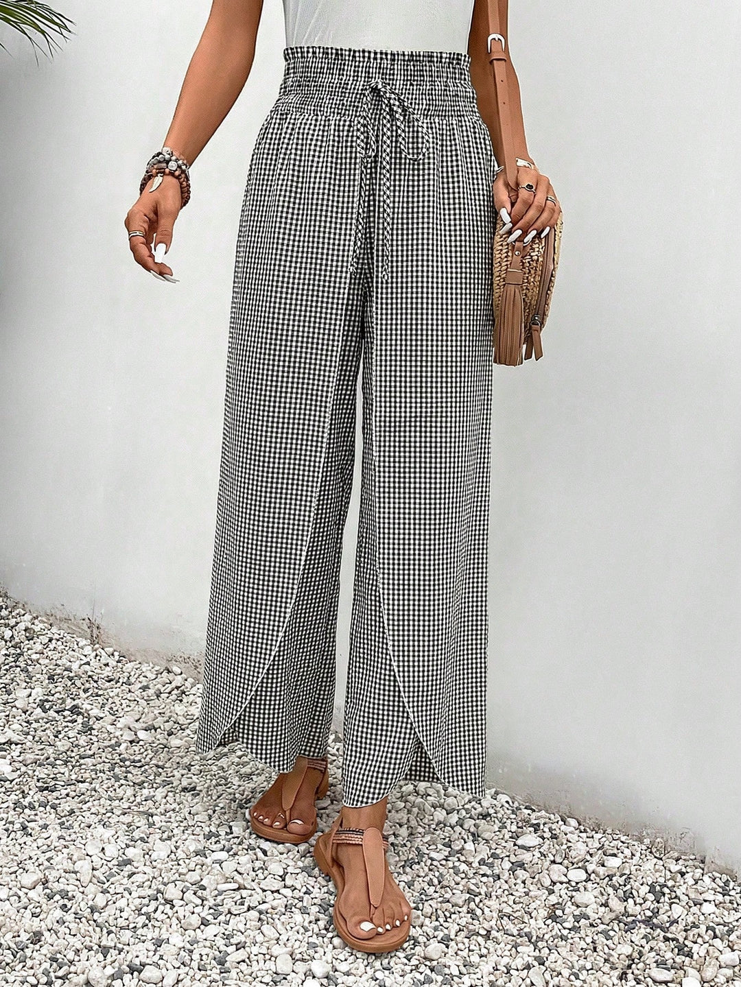 Pantaloni SHEIN, negru