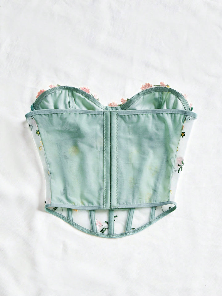 Top SHEIN, verde