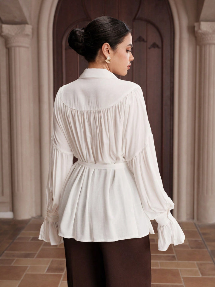 Bluza SHEIN, alb
