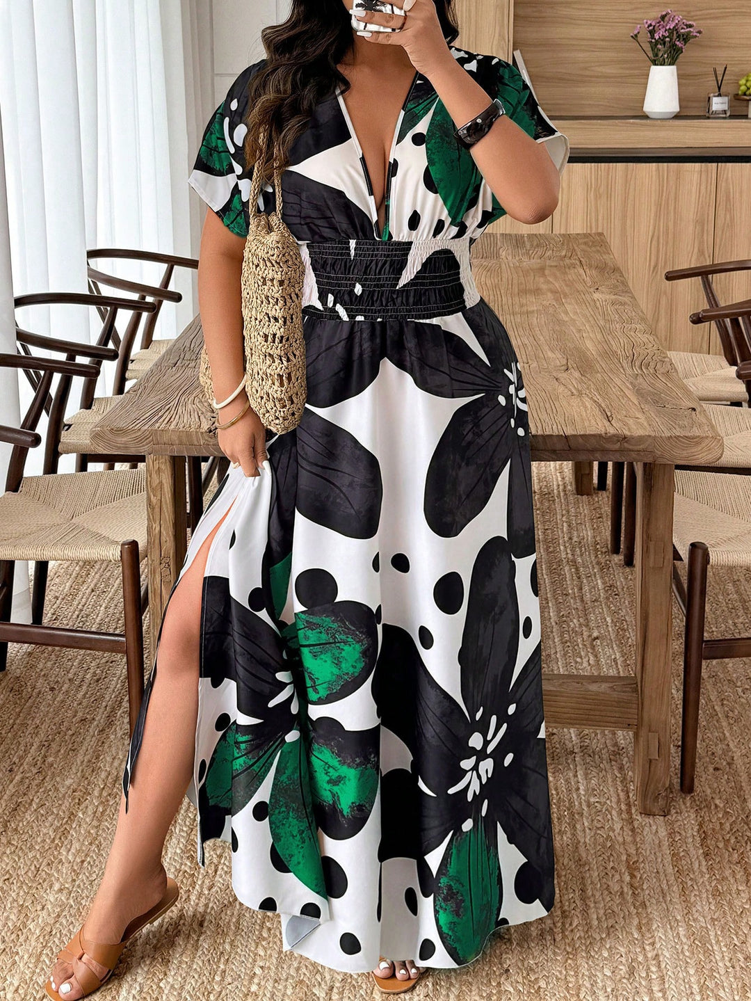 Rochie SHEIN, mix culori