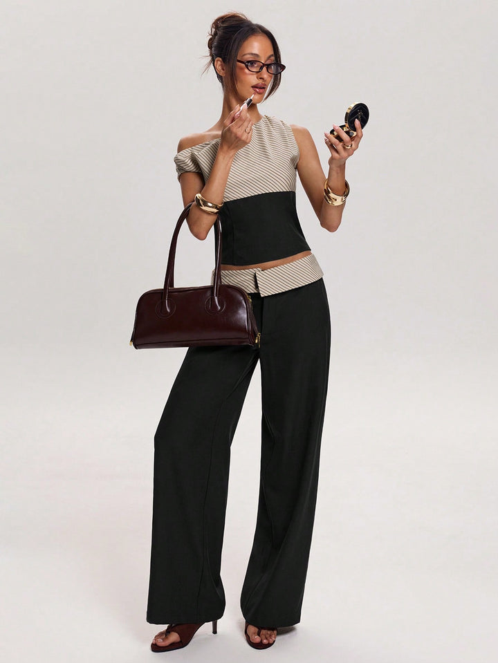 Pantaloni SHEIN, negru