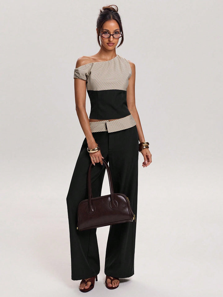 Pantaloni SHEIN, negru