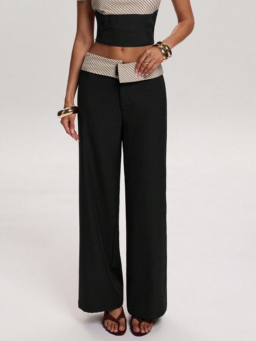 Pantaloni SHEIN, negru