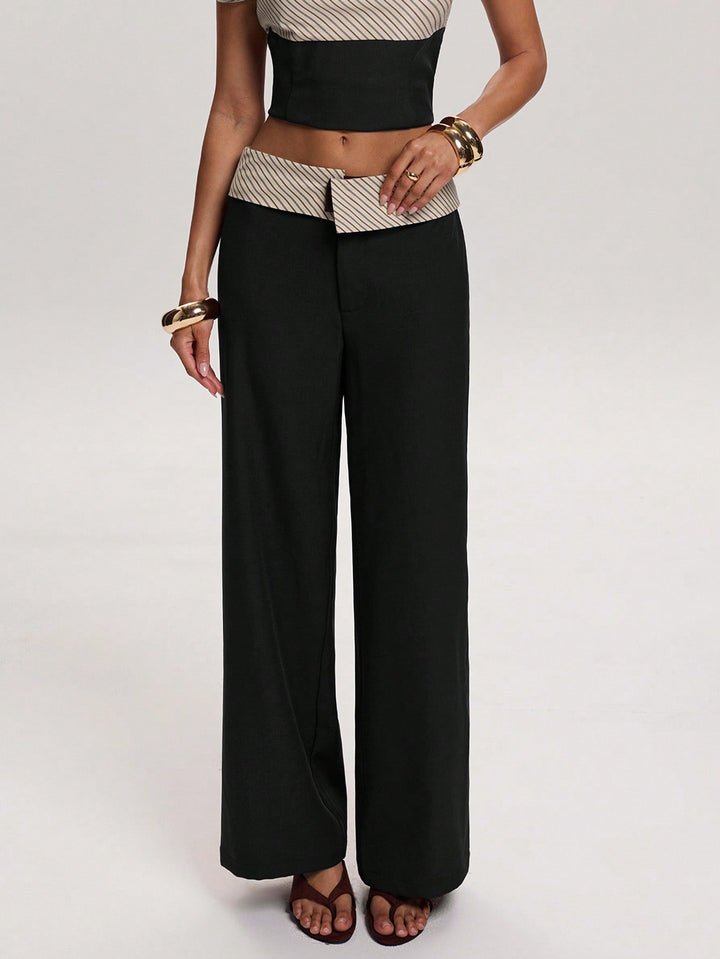 Pantaloni SHEIN, negru
