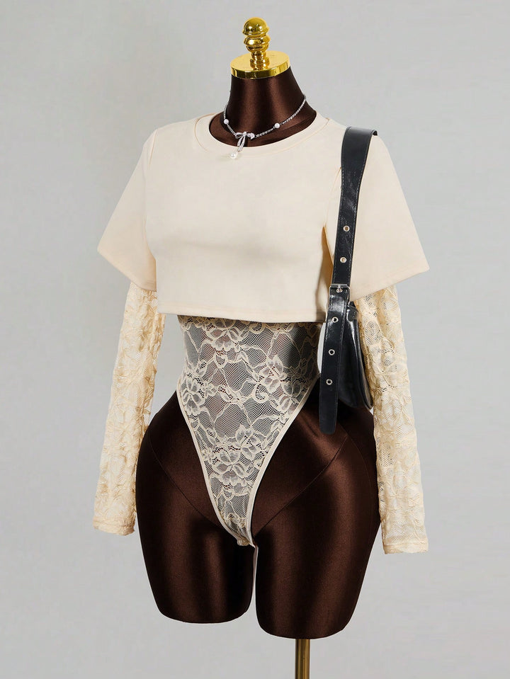 Body SHEIN, bej