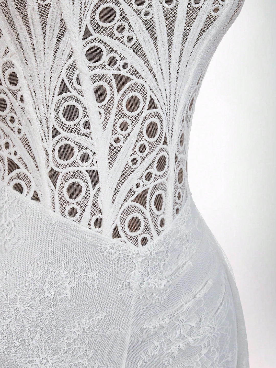 Rochie mini SHEIN, alb