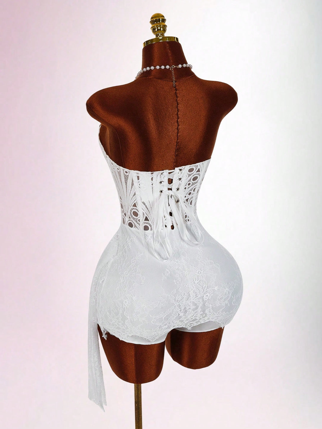 Rochie mini SHEIN, alb