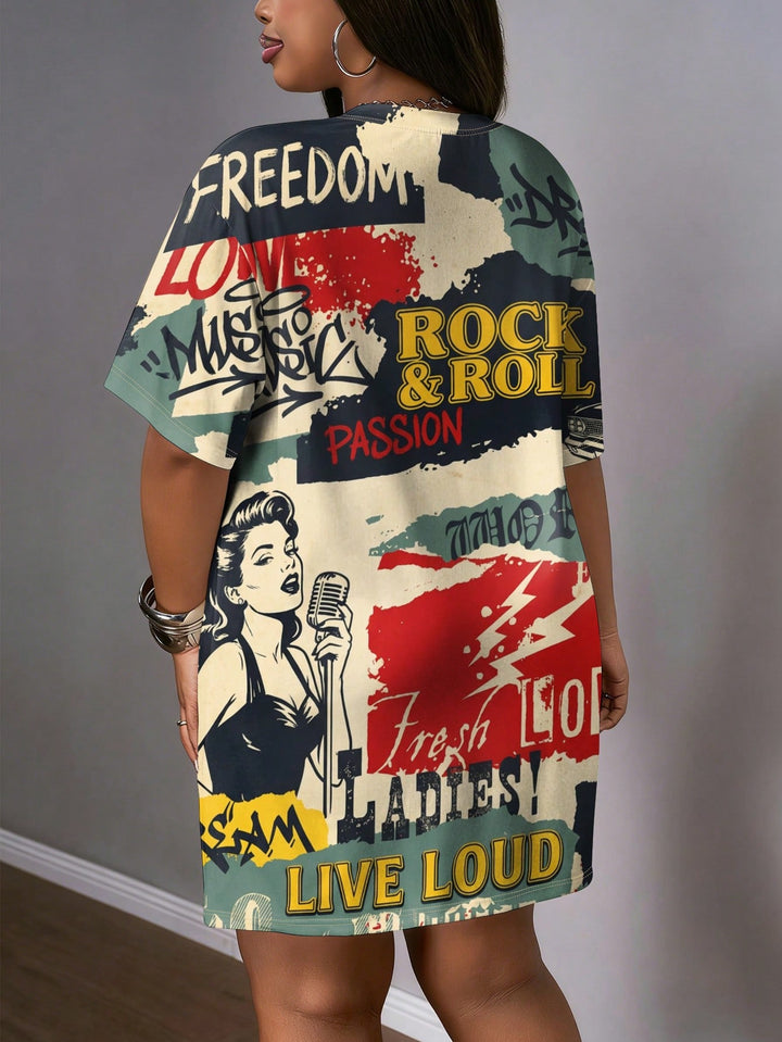 Rochie SHEIN, mix culori