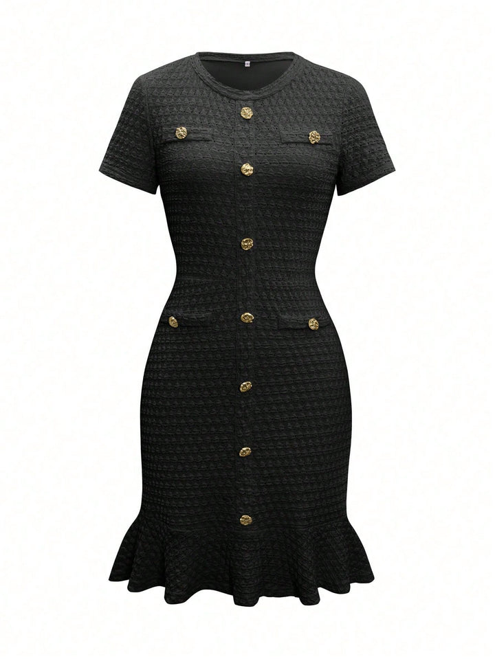 Rochie scurtă SHEIN, negru