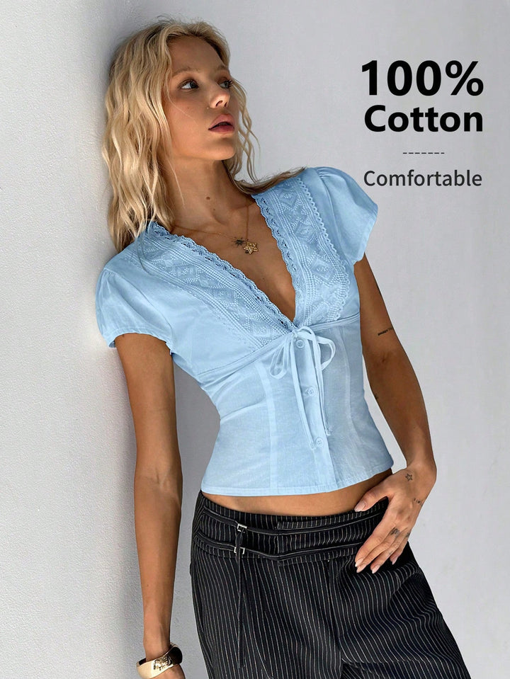 Bluza SHEIN, albastru
