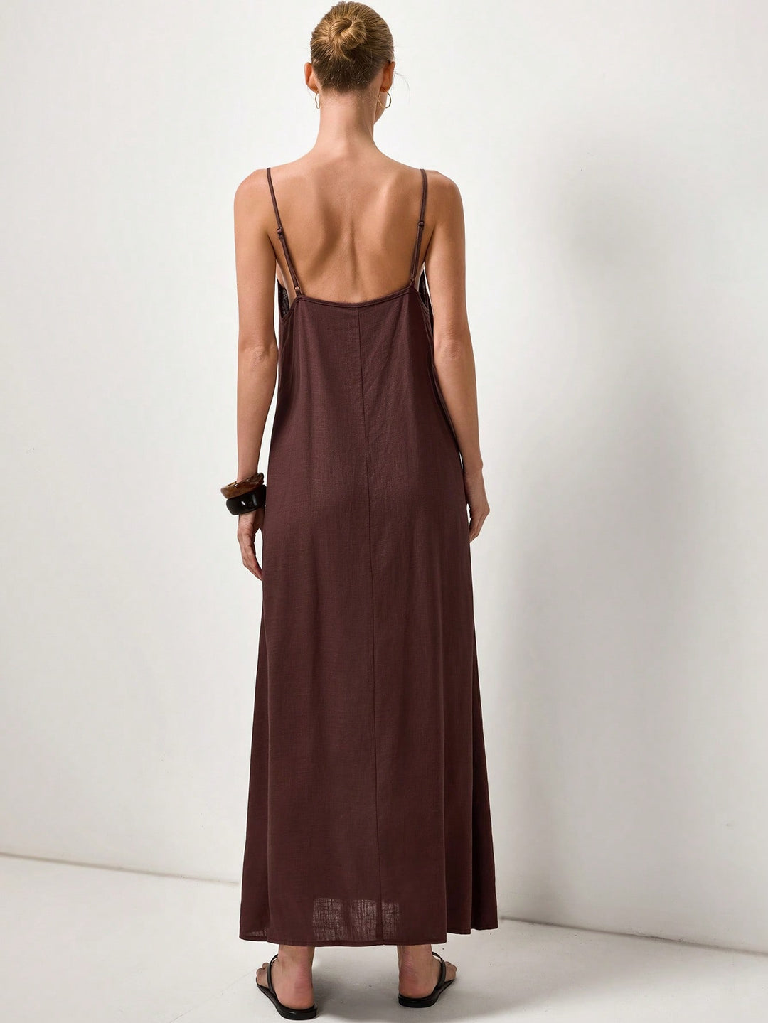 Rochie maxi SHEIN, gri