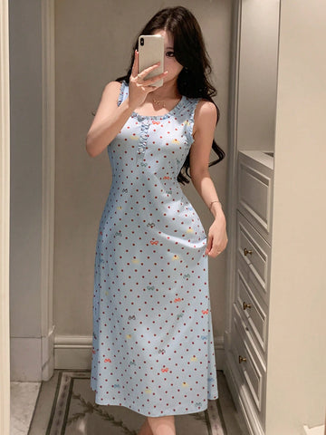 Rochie ded noapte SHEIN, albastru