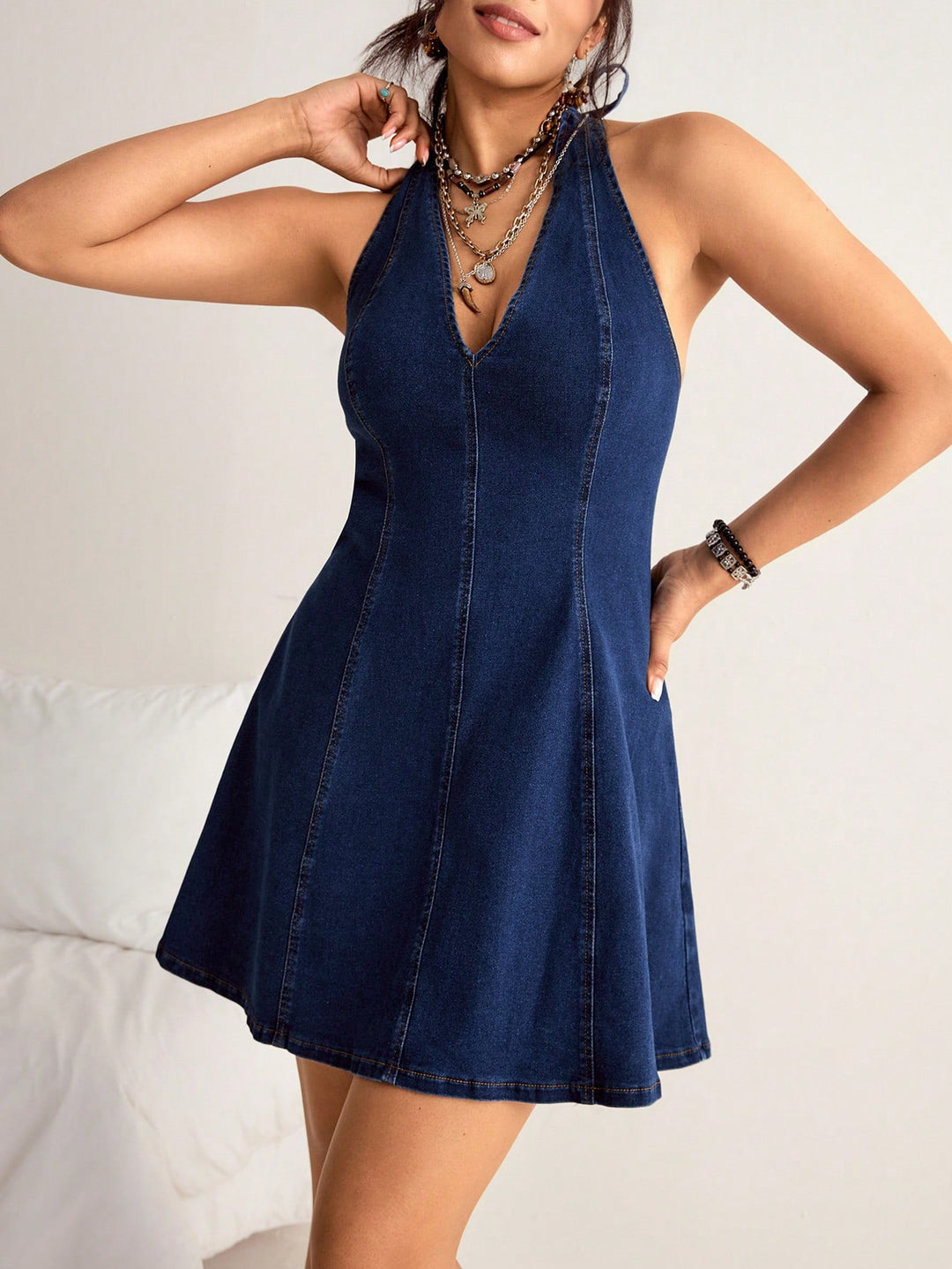 Rochie SHEIN, albastru