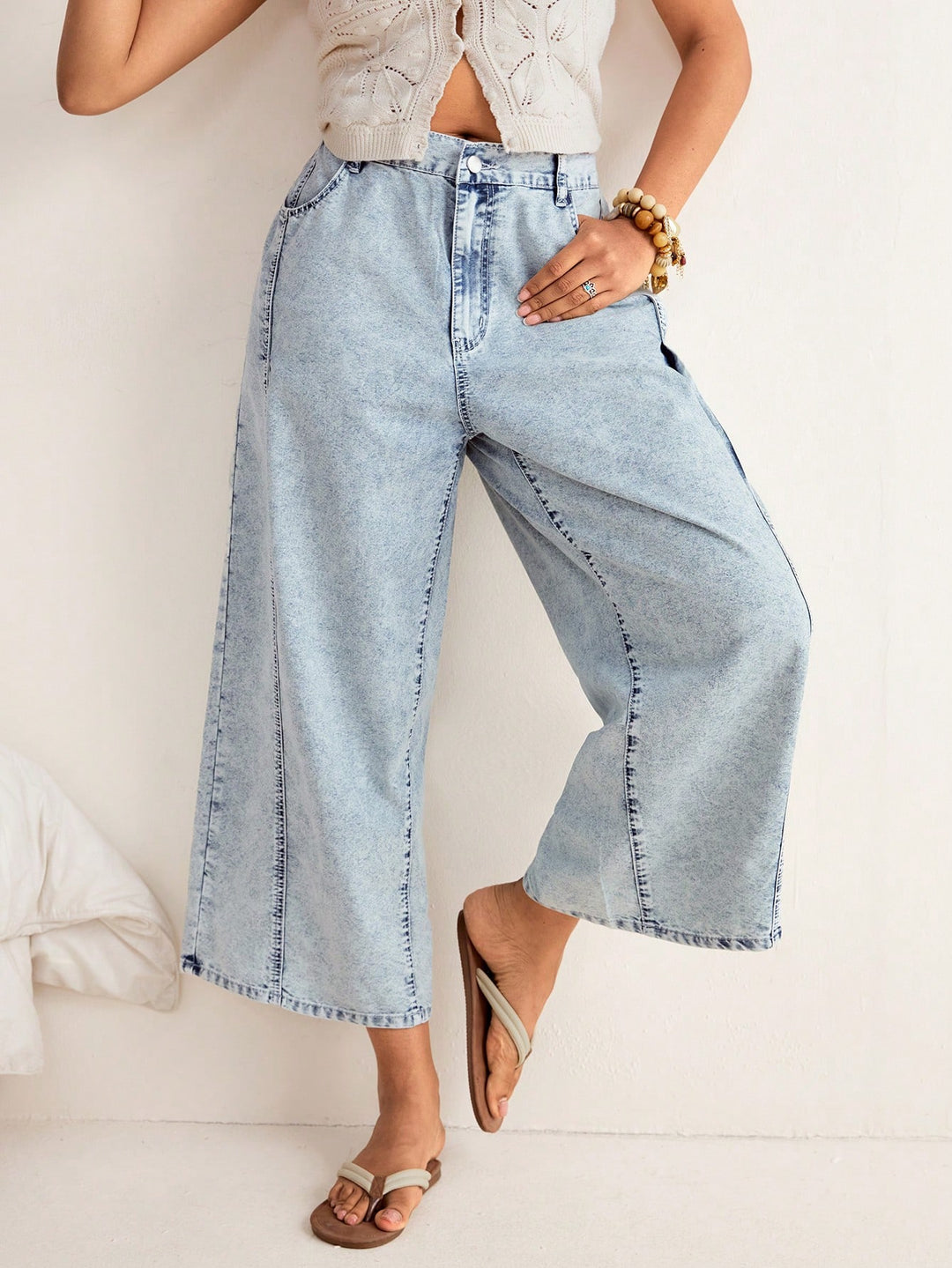 Jeans SHEIN, albastru