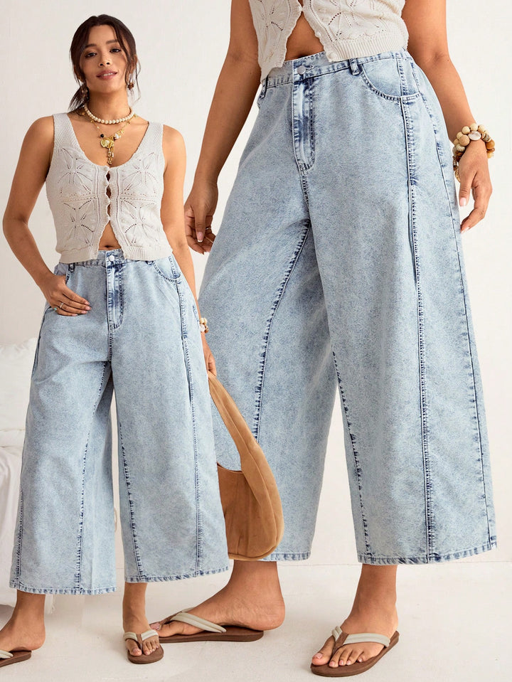 Jeans SHEIN, albastru