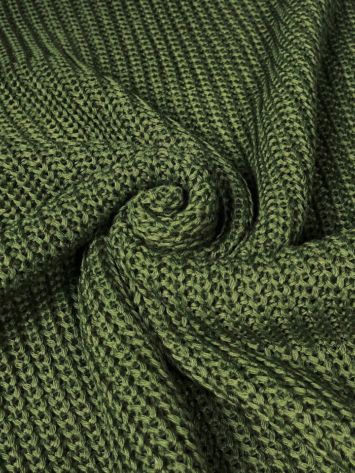 Top tricot SHEIN, verde