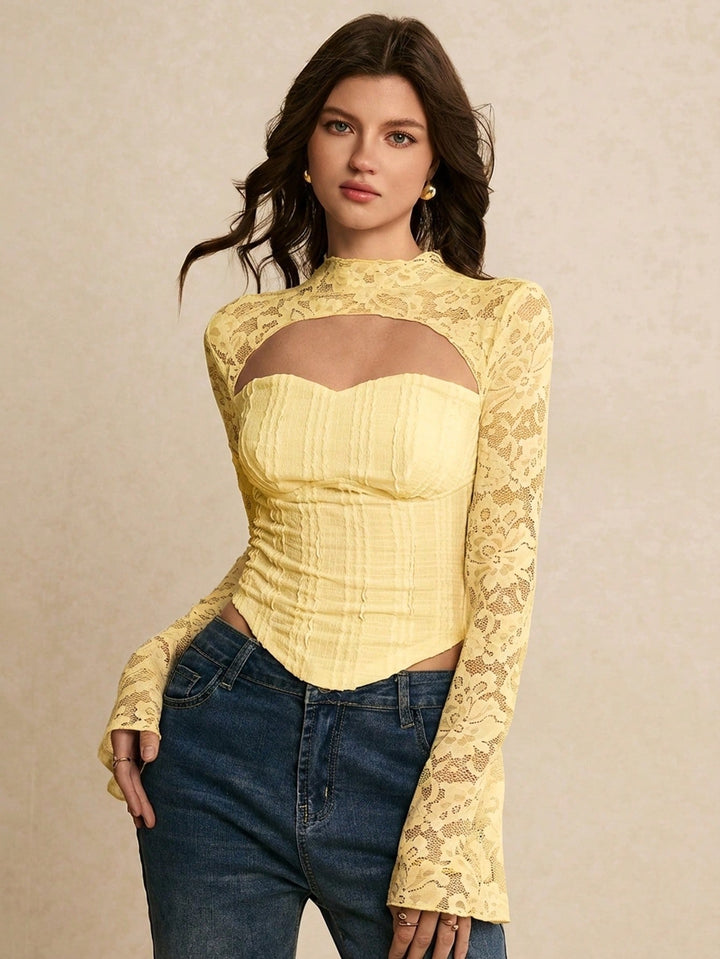 Tricou SHEIN, galben