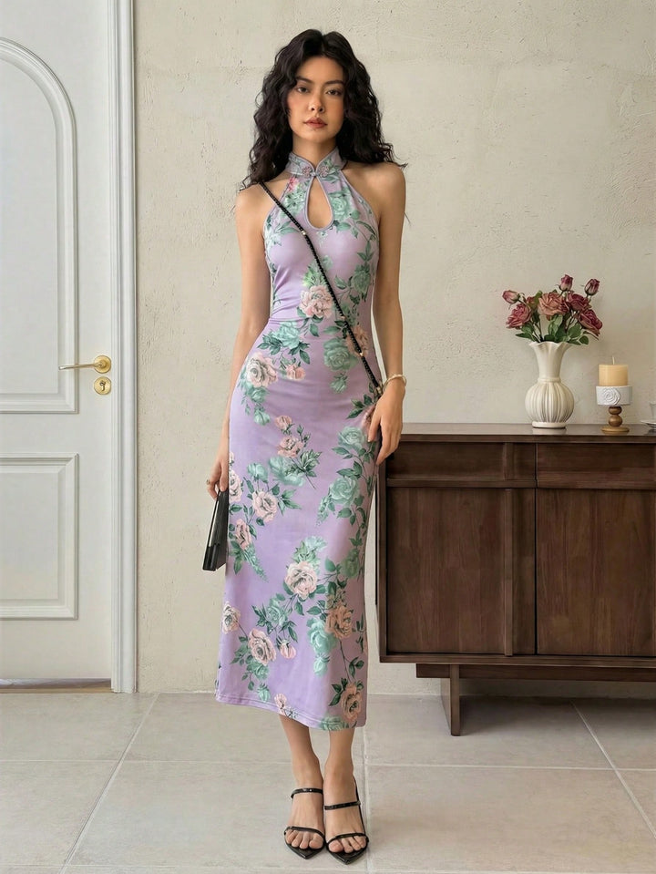 Rochie midi SHEIN, mov