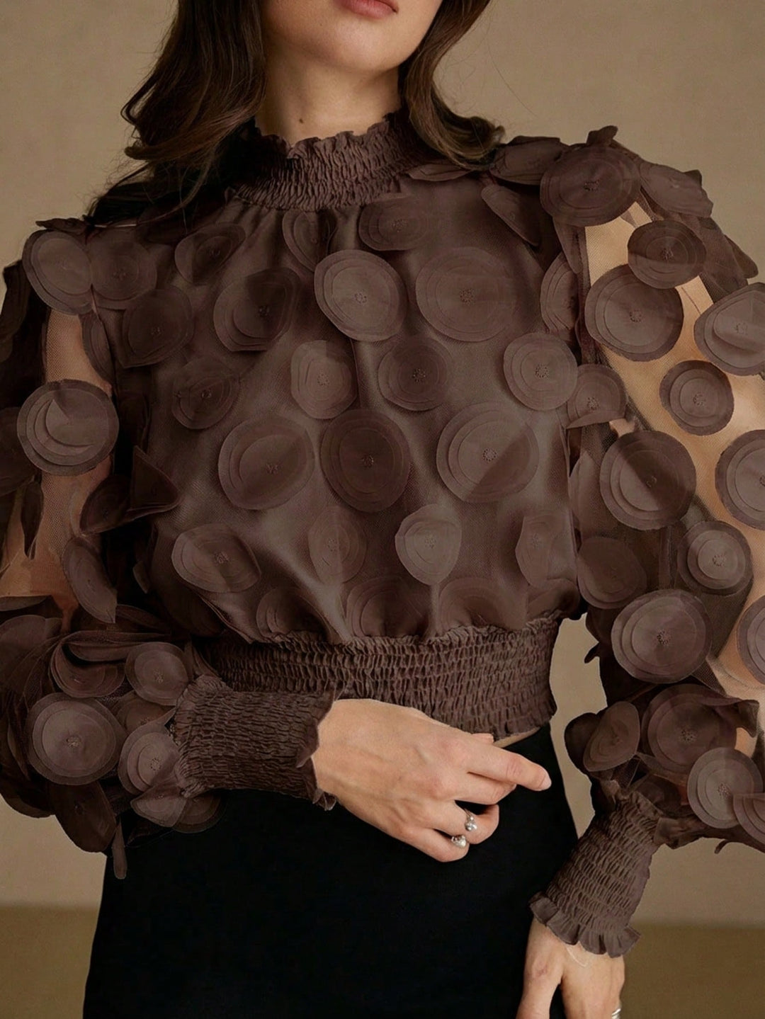 Bluza SHEIN, maro