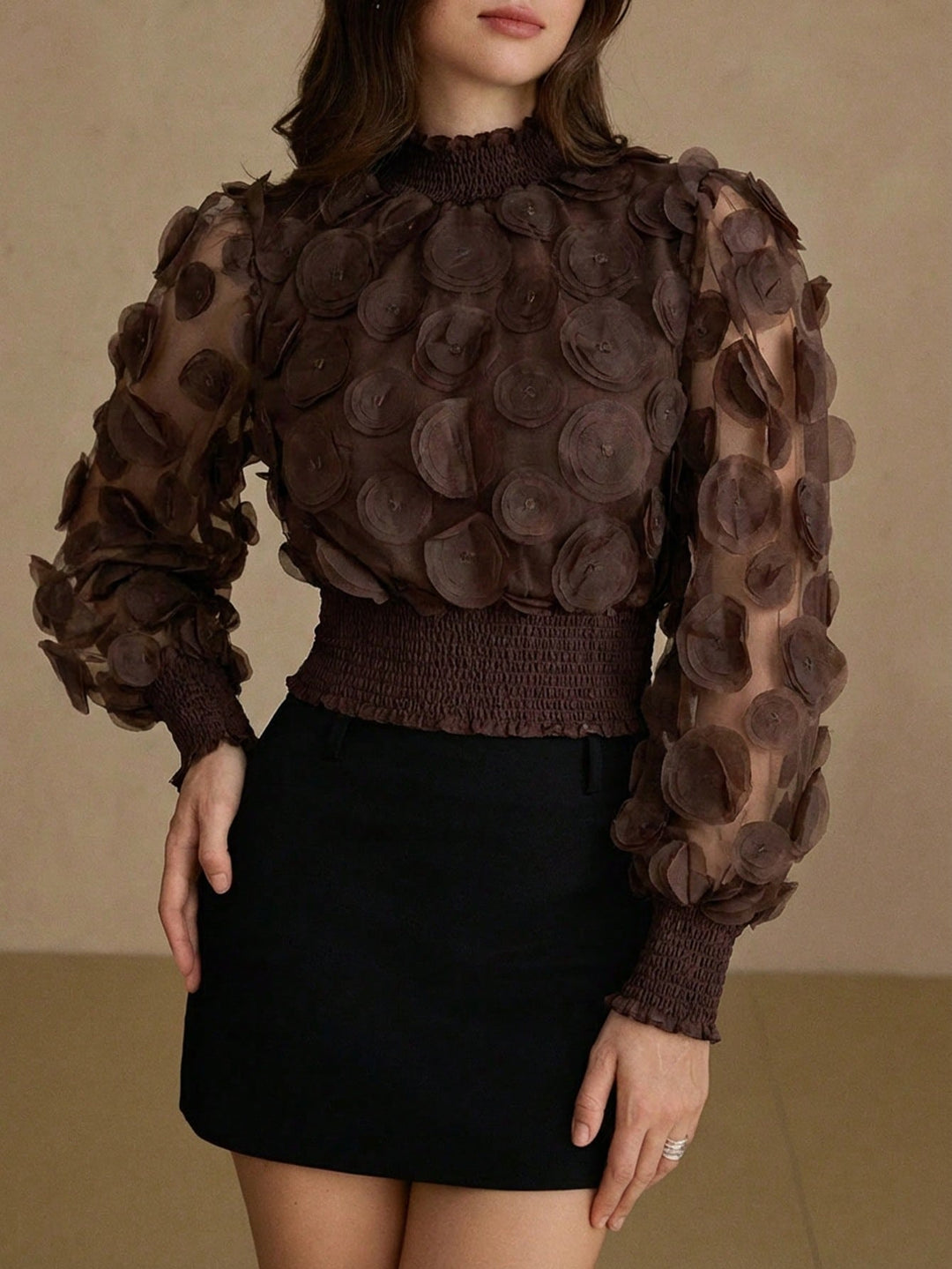 Bluza SHEIN, maro