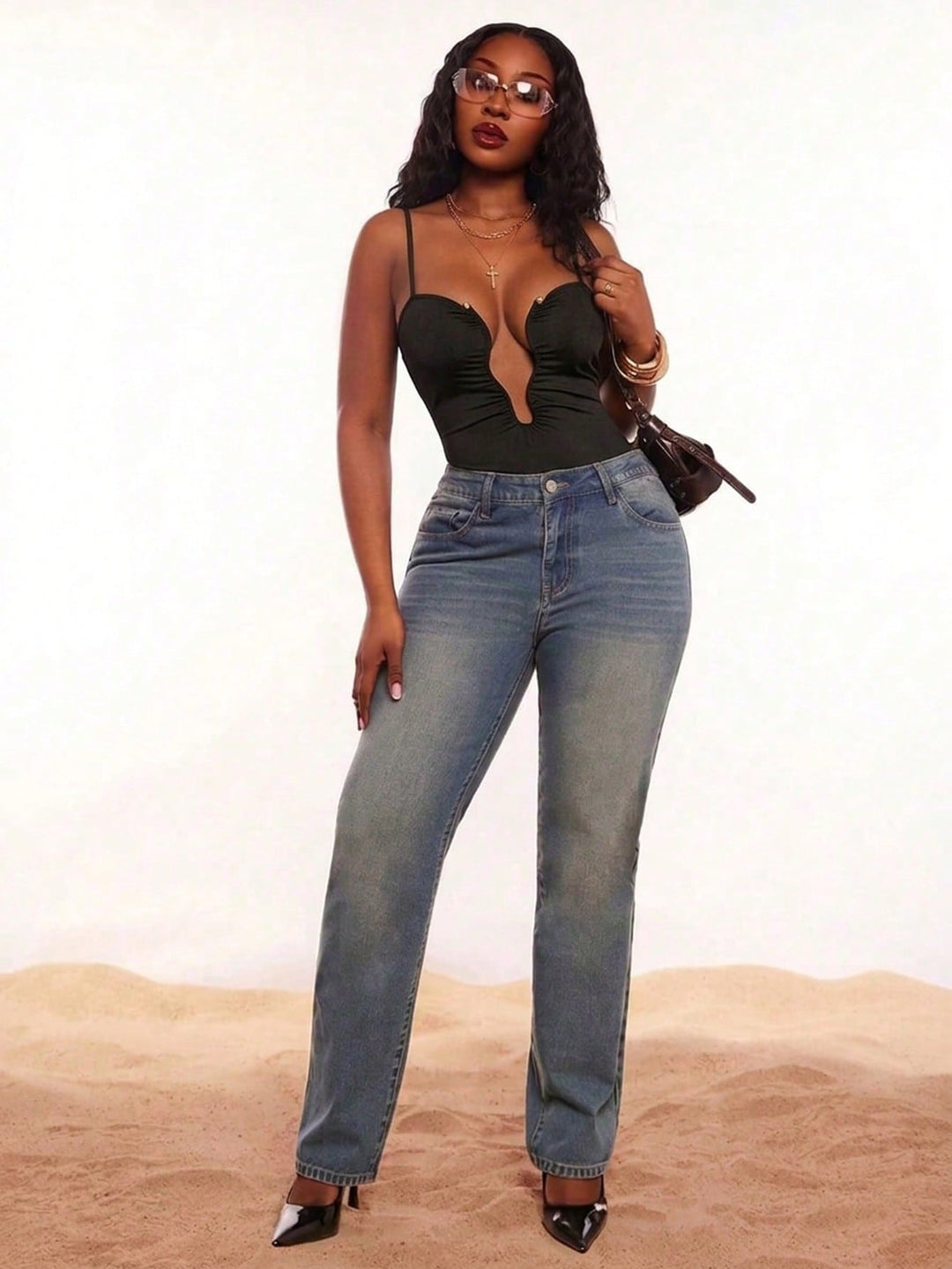 Body SHEIN, negru