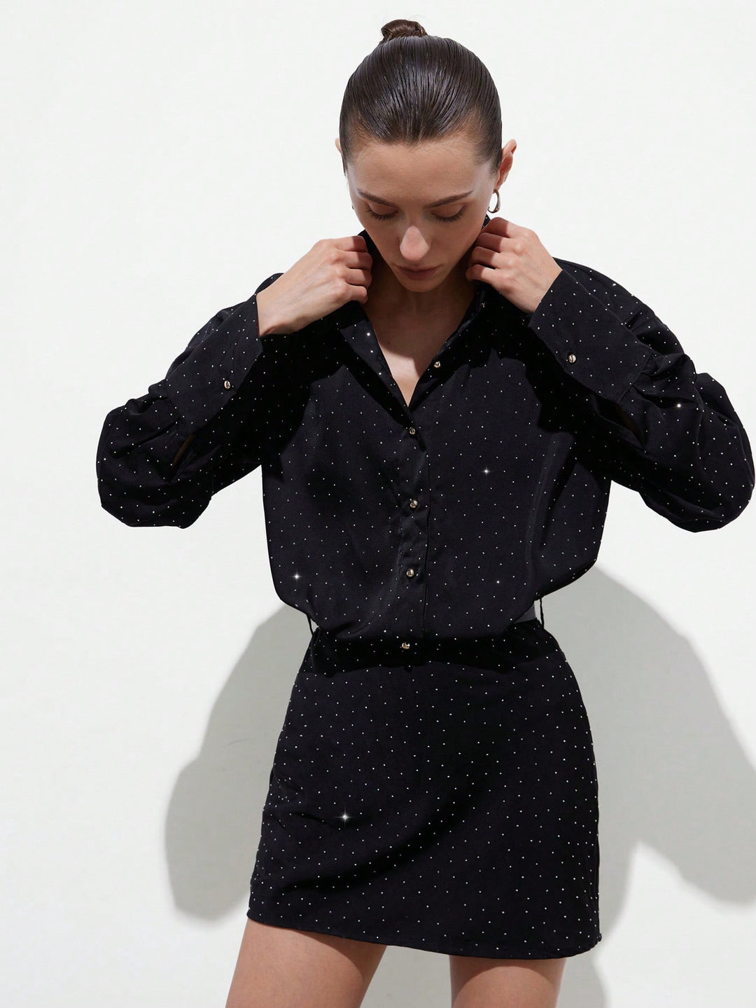 Rochie scurtă SHEIN, negru