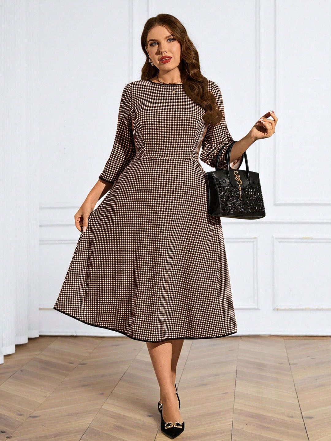 Rochie SHEIN, maro