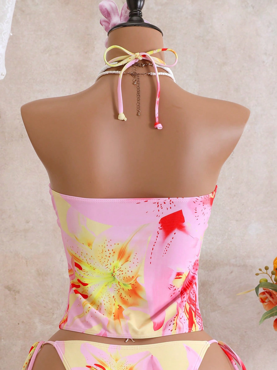 Costum de baie SHEIN, mix culori