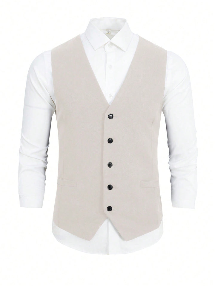 Vestă SHEIN, crem