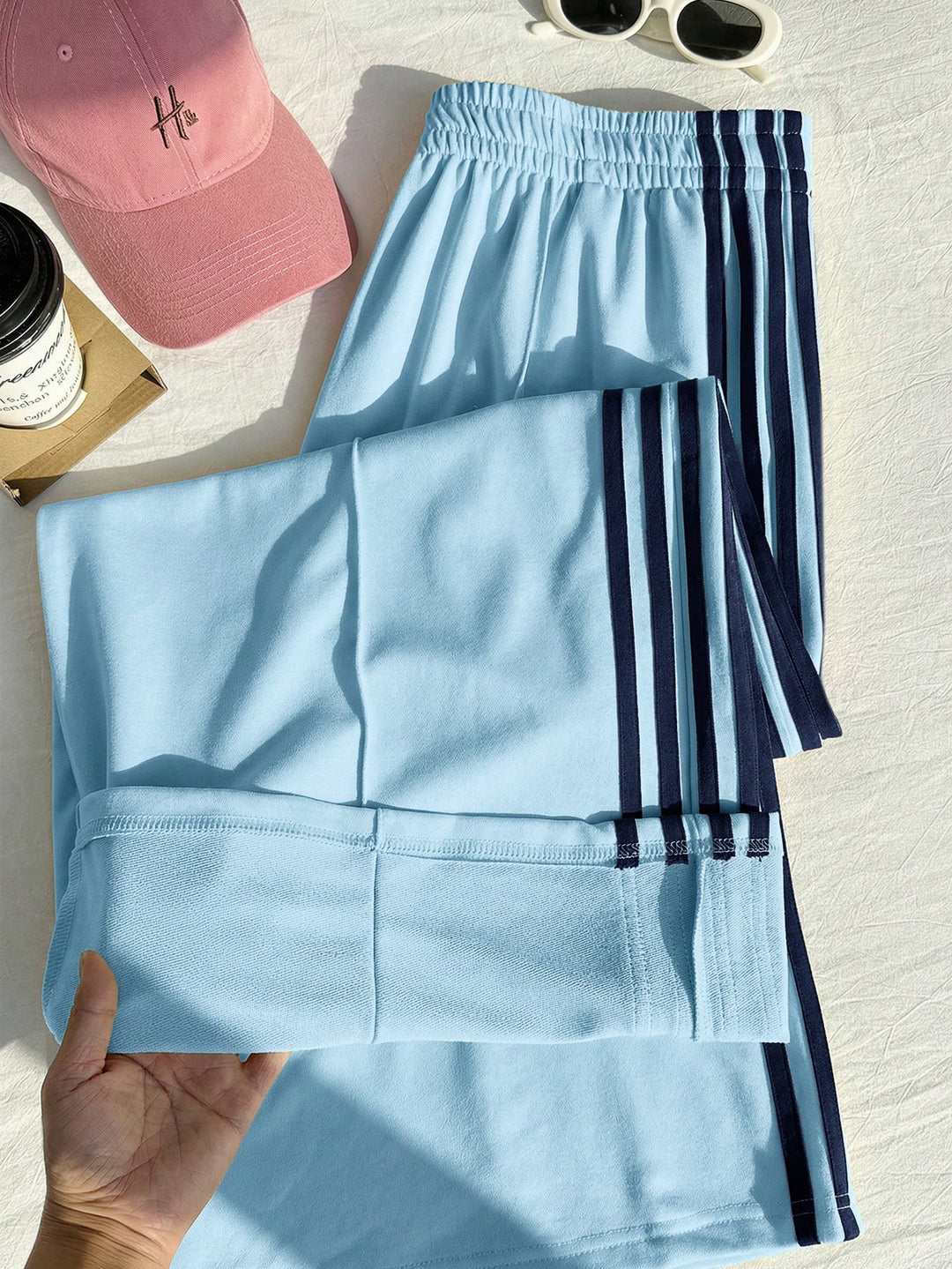 Pantaloni SHEIN, albastru