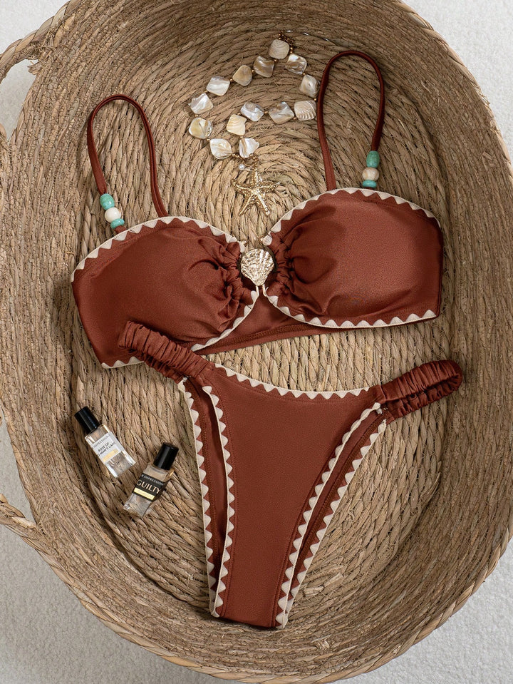 Set bikini SHEIN, maro