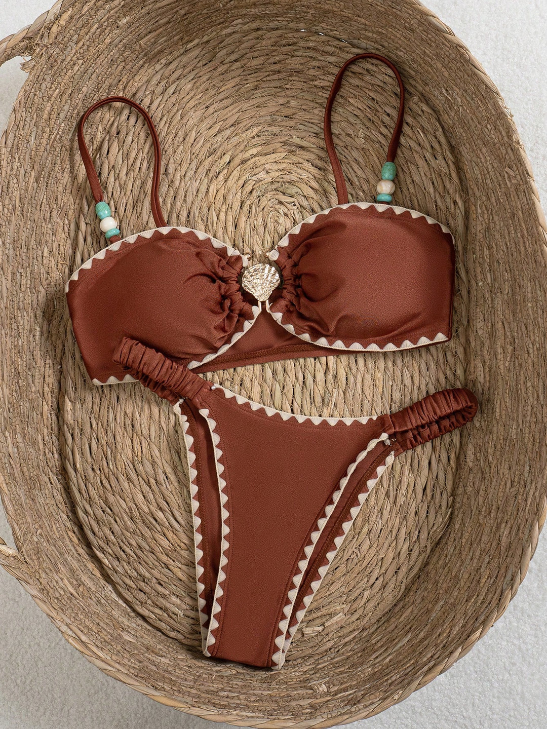 Set bikini SHEIN, maro