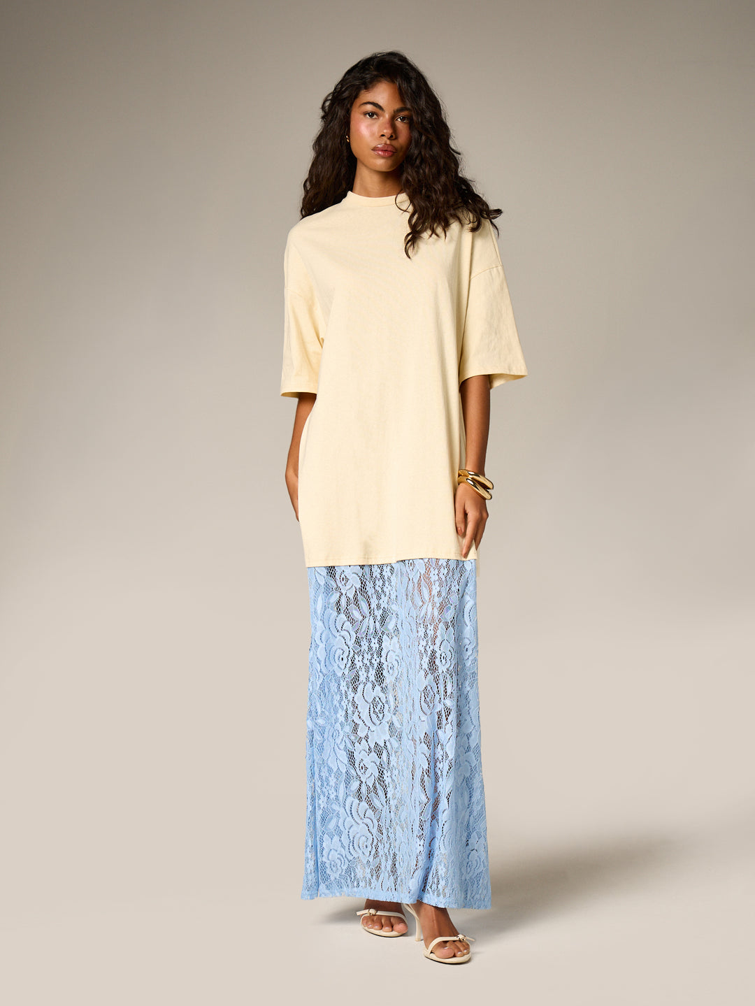 Rochie maxi SHEIN, mix culori