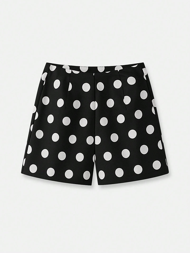Pantaloni scurți SHEIN, negru