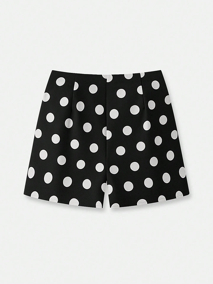 Pantaloni scurți SHEIN, negru