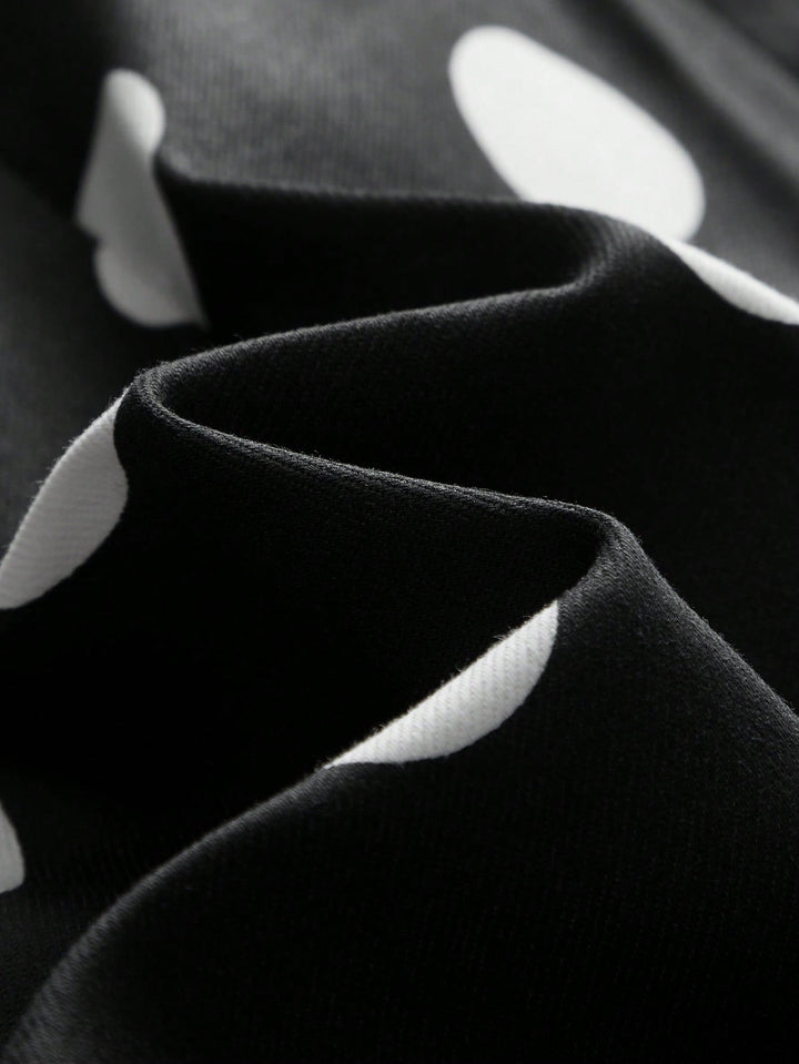 Pantaloni scurți SHEIN, negru
