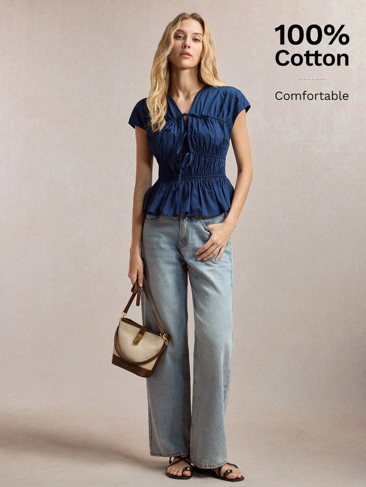 Top SHEIN, albastru