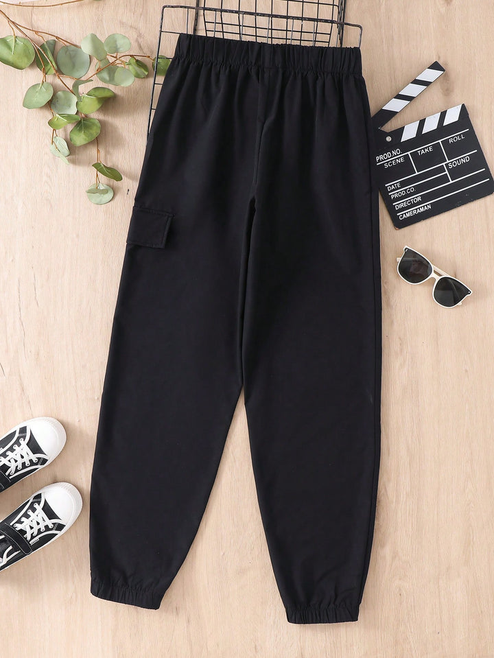 Pantaloni SHEIN, negru