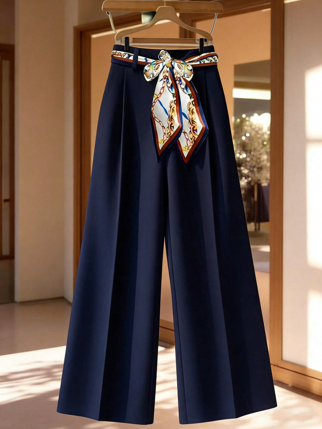 Pantaloni SHEIN, albastru