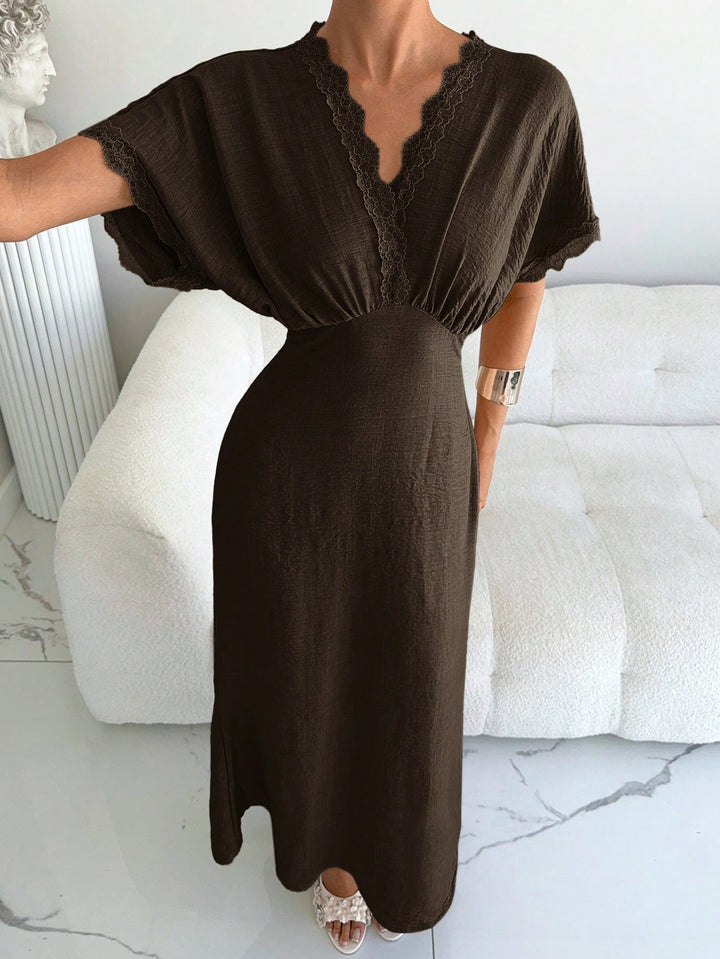 Rochie maxi SHEIN, maro