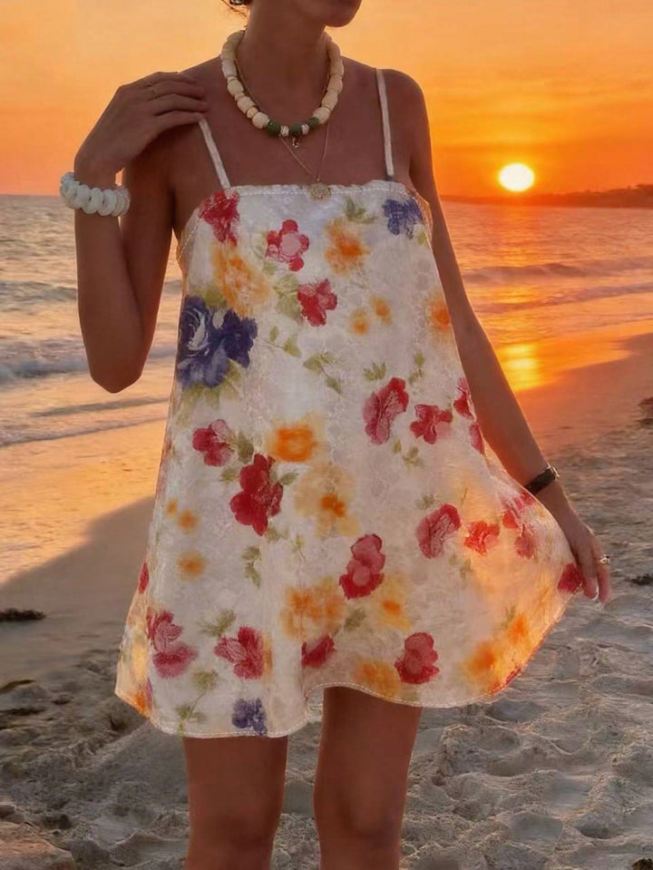 Rochie scurtă SHEIN, portocaliu