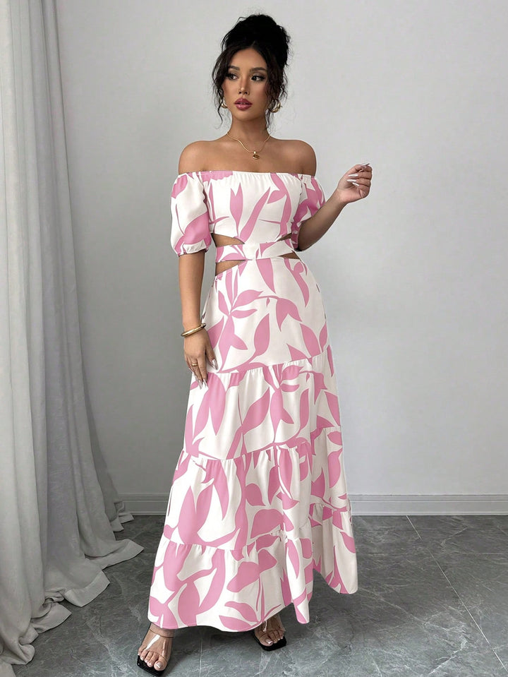 Rochie maxi SHEIN, roz