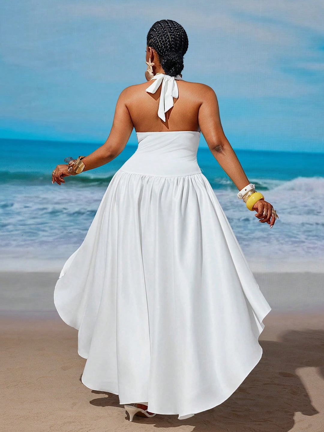 Rochie SHEIN, alb