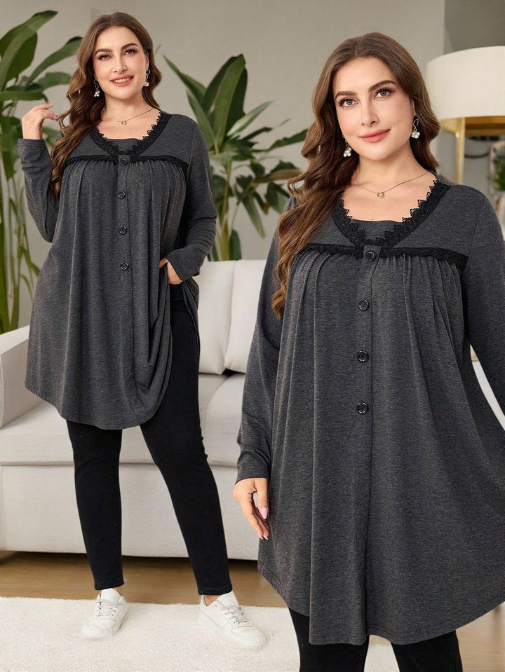Tricou SHEIN, gri