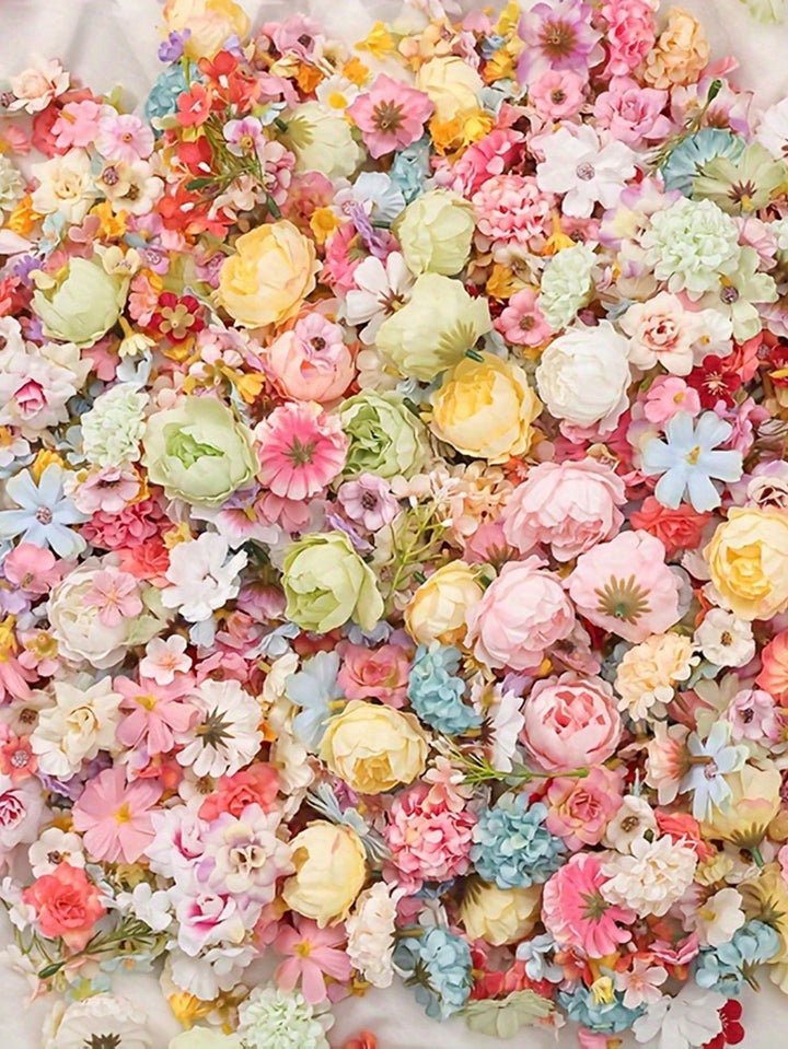 Floari artificiale SHEIN, mix culori