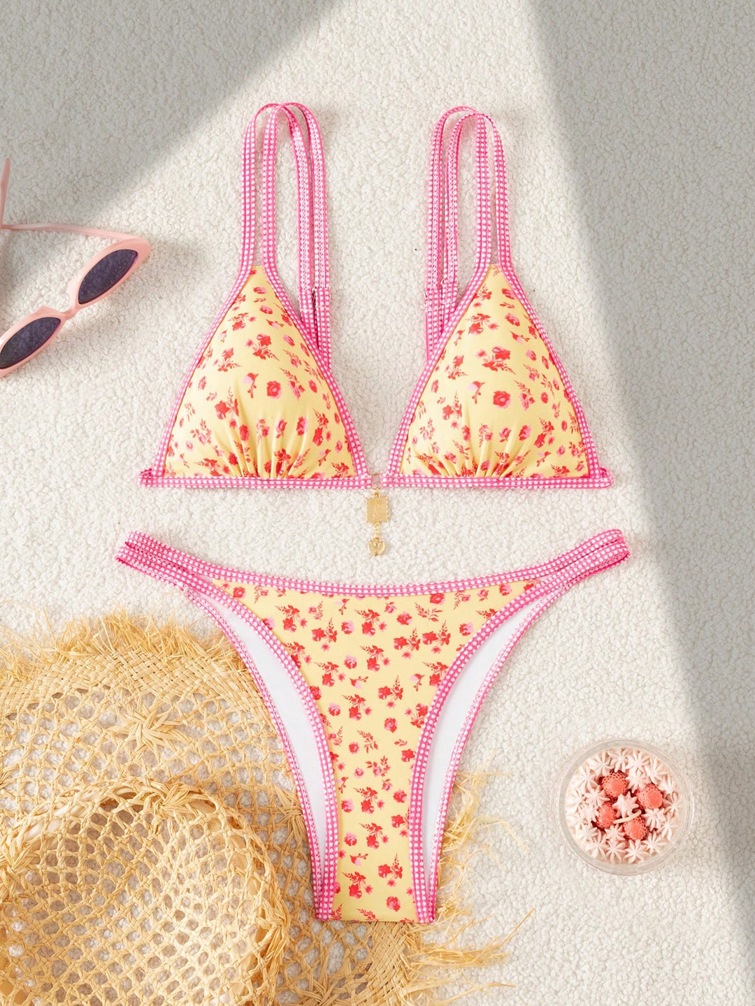 Set bikini SHEIN, mix culori