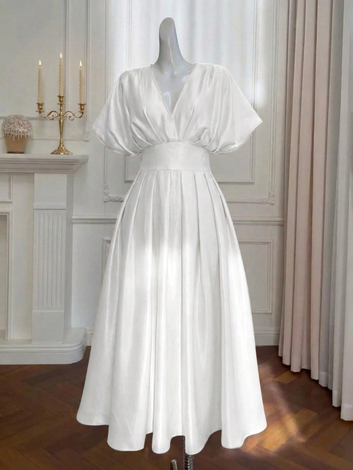 Rochie maxi SHEIN, alb