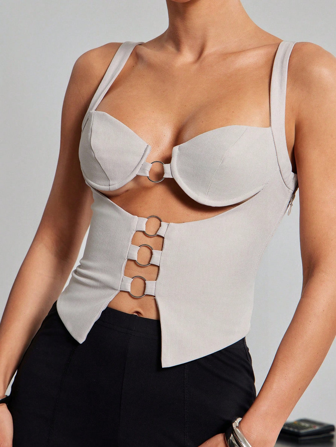 Top SHEIN, gri