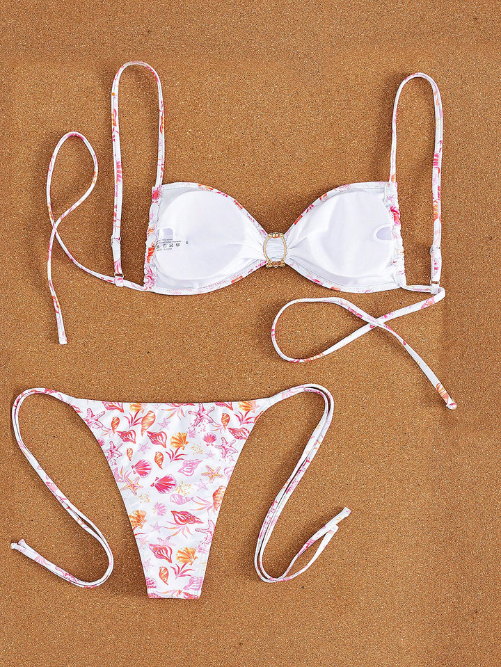 Set bikini SHEIN, mix culori